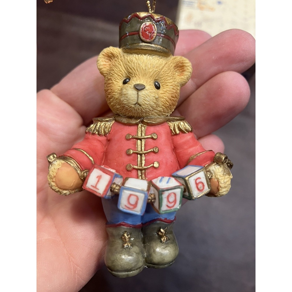 Cherishedโ Teddies Jeffrey Figurine #176044 1996 With Box
